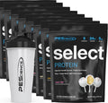 PEScience Select Protein Powder Variety Pack, 40 Serving Protein Powder Sample Pack, 8 Flavors, Whey and Casein Blend, Keto Friendly and Gluten Free