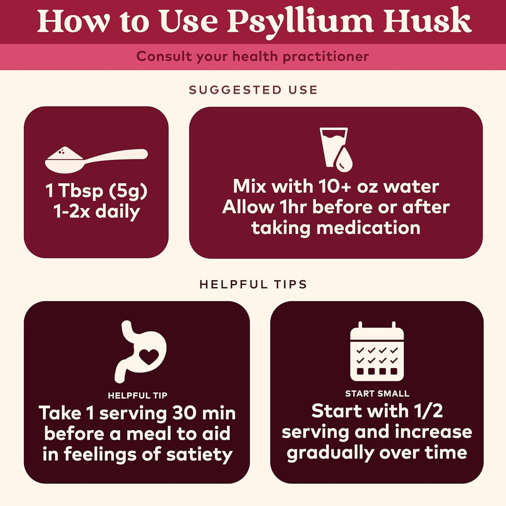 ORGANIC INDIA Whole Psyllium Husk Powder Organic - Psyllium Husk Fiber Supplement, Digestion Support, Vegan, Gluten-Free, Non-GMO, Soluble & Insoluble Fiber Source - 12 oz Canister, 6 Pack