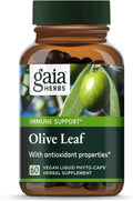 Gaia Herbs Olive Leaf - Traditional Immune Health Support - Immune System Supplement with Olive Leaf Extract and Oleuropein - 60 Vegan Liquid Phyto-Caps