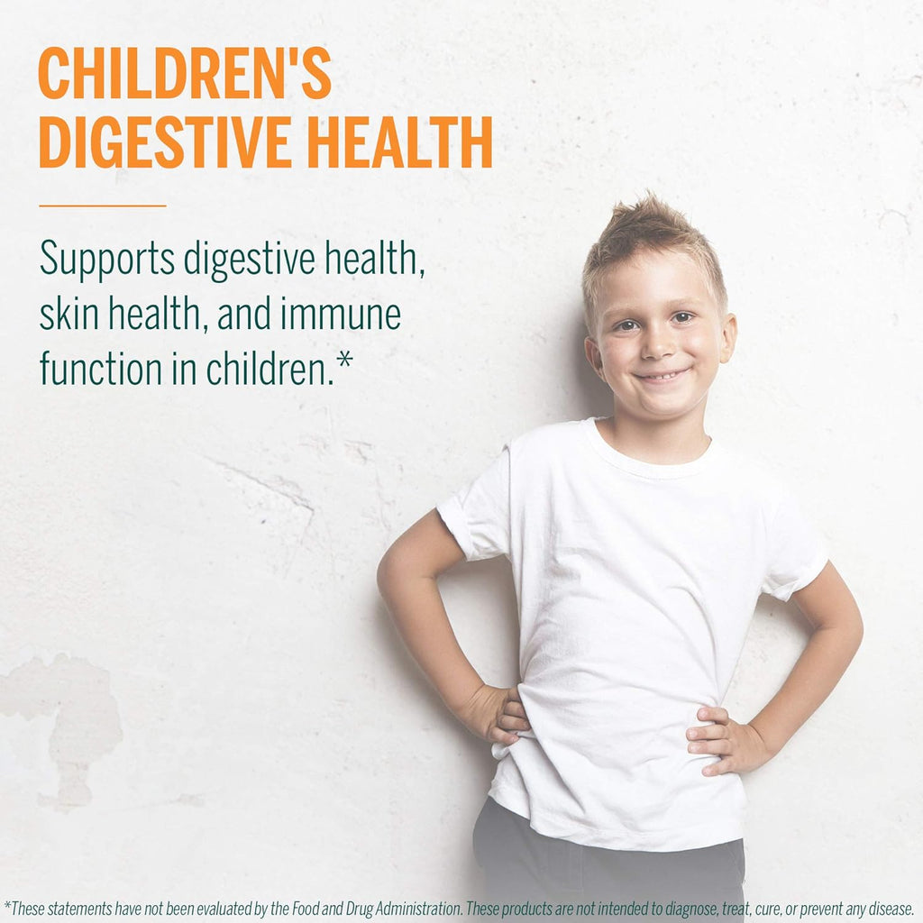 Genestra Brands HMF Child | Probiotic Formula to Support Healthy Gut Flora | 30 Chewable Tablets | Blackcurrant Flavor