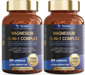 Magnesium Complex 700mg 12 in 1 Magnesium Supplement with Glycinate Citrate Malate Oxide Taurate Aspartate Orotate Magnesium Relaxation,Muscle,Heart Support, Vegan 120 Capsules