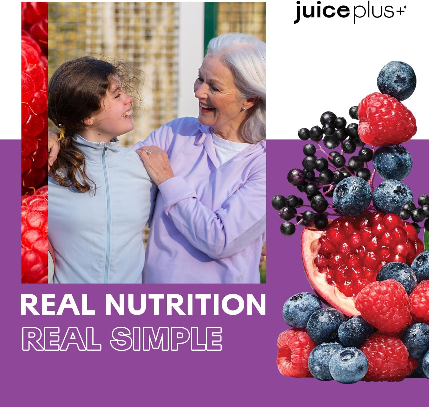 Juice Plus+ Berry Blend Soft Chews (Chewables) - Daily Nutrition from 12 Plants with Whole Fruit, Vegetable, & Berry - Raspberry, Bilberry, Blueberry, and More! for Adults and Kids - (1-mo, 30 Chews)