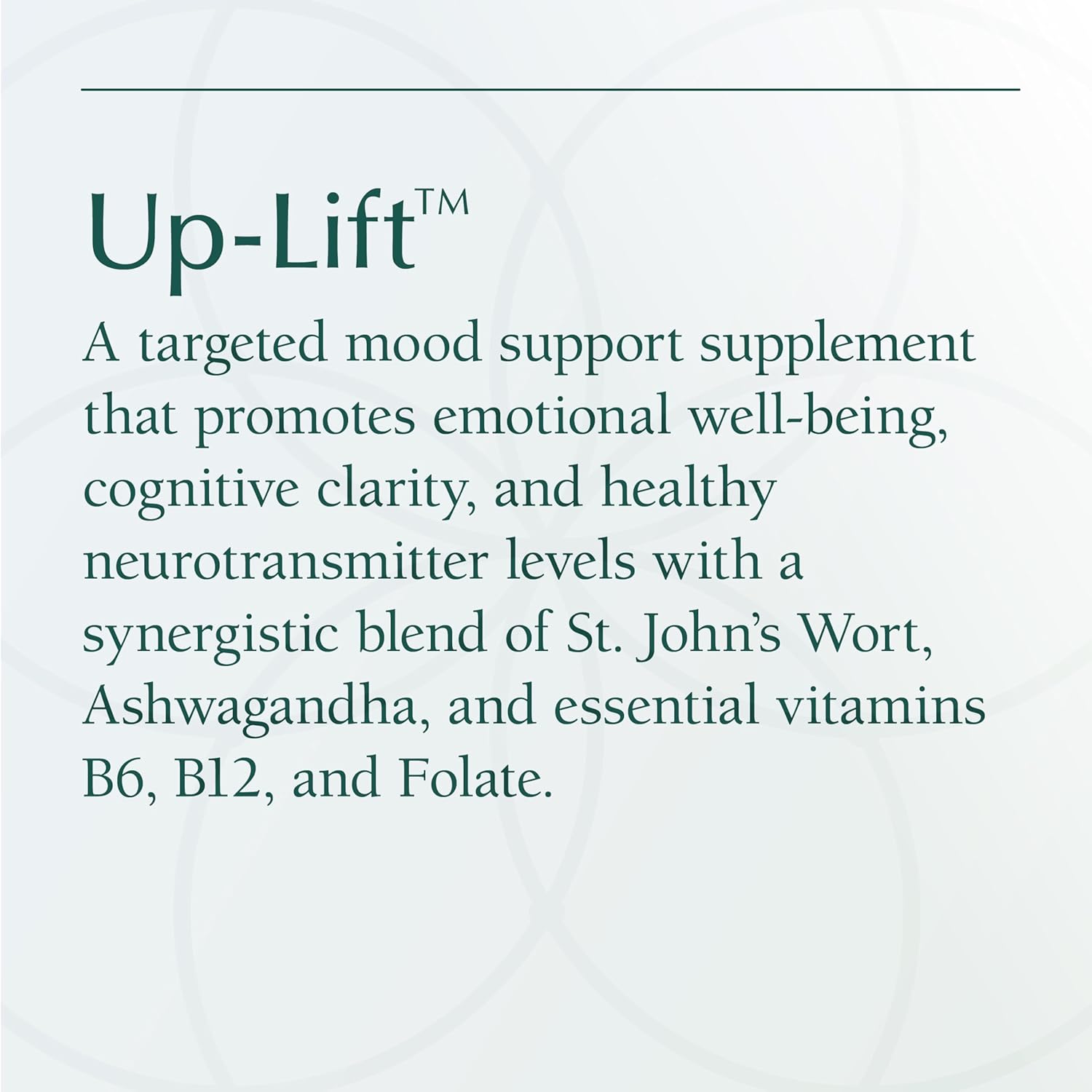 Natura Health Products Up-Lift Supplement - Encourages Positive Mood and Mental Outlook- Featuring Ashwagandha, St. John's Wart, Vitamins B6 & B12, L-tryptophan, Folate, L-tyrosine (90 Capsules)