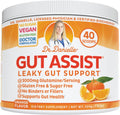 Doctor Danielle Gut Assist - Leaky Gut Repair Supplement Powder, Glutamine, Arabinogalactan, Licorice Root - Supports IBS, Heartburn, Bloating, Gas, Constipation, SIBO from, Orange Flavor