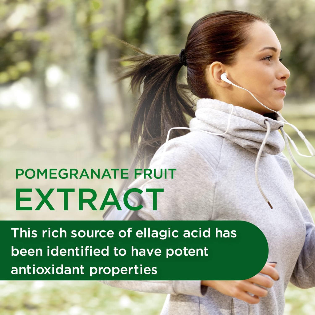 Emerald Labs Pomegranate Extract - Pomegranate Extract (40% Ellagic Acid) & Pomegranate Juice Powder for Immune Response & Heart Support* - 60 Vegetable Capsules (30-Day Supply)