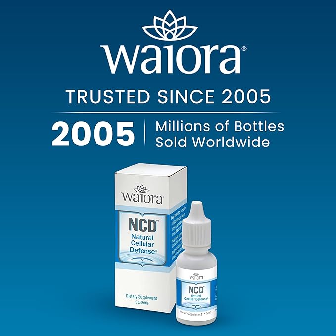 Natural Cellular Defense (NCD) Liquid Supplement, Advanced Mineral & Botanical Formula, Daily Immune & Cellular Wellness, Easy Absorption Drops, pH Balance, Cleansing (One .5 oz Bottle, 90 serv.)