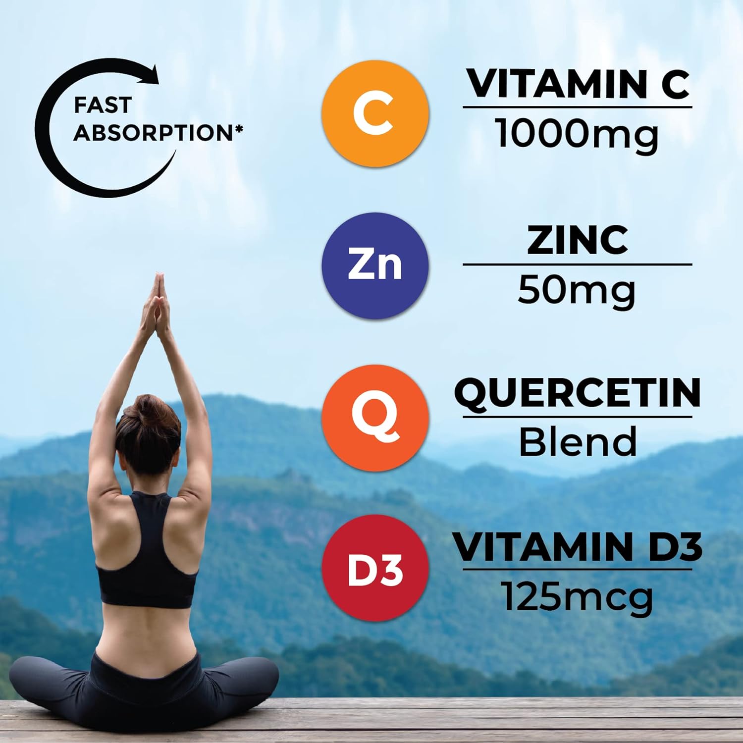 NEW AGE 8 in 1 Immune Support Booster Supplement with Elderberry, Vitamin C and Zinc 50mg, Vitamin D 5000 IU, Quercetin & Bromelain (8 in 1 Gummies (Pack of 1))