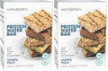WonderSlim Protein Wafer Snack Bar, Variety Pack, 15g Protein, 5 Flavors, 0mg Cholesterol (5ct) (Pack of 2)