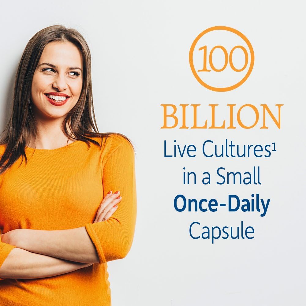 Garden of Life Raw Probiotics for Women and Men with Digestive Enzymes, 100 Billion CFU, Clinically Studied Strains, 30 Capsules