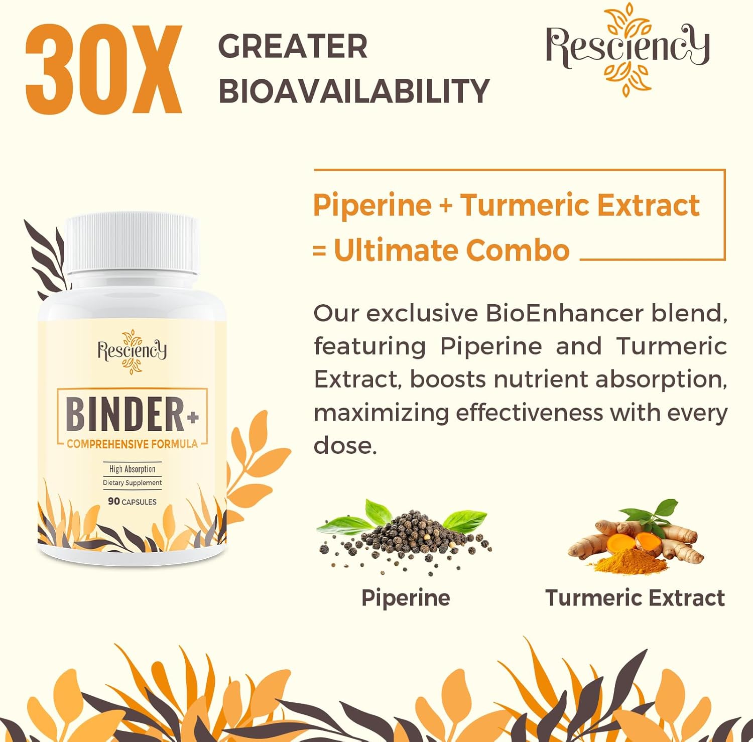 Detox Binder Supplement – Activated Charcoal, Zeolite, Bentonite Clay, Milk Thistle, Proprietary Blends - Liver & Gut, Max Absorption, 90 Vegan Capsules