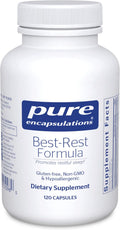 Pure Encapsulations Best-Rest Formula - Supports Restful Sleep - for Relaxation - Restful Sleep Supplement - Non-GMO & Vegan - 120 Capsules