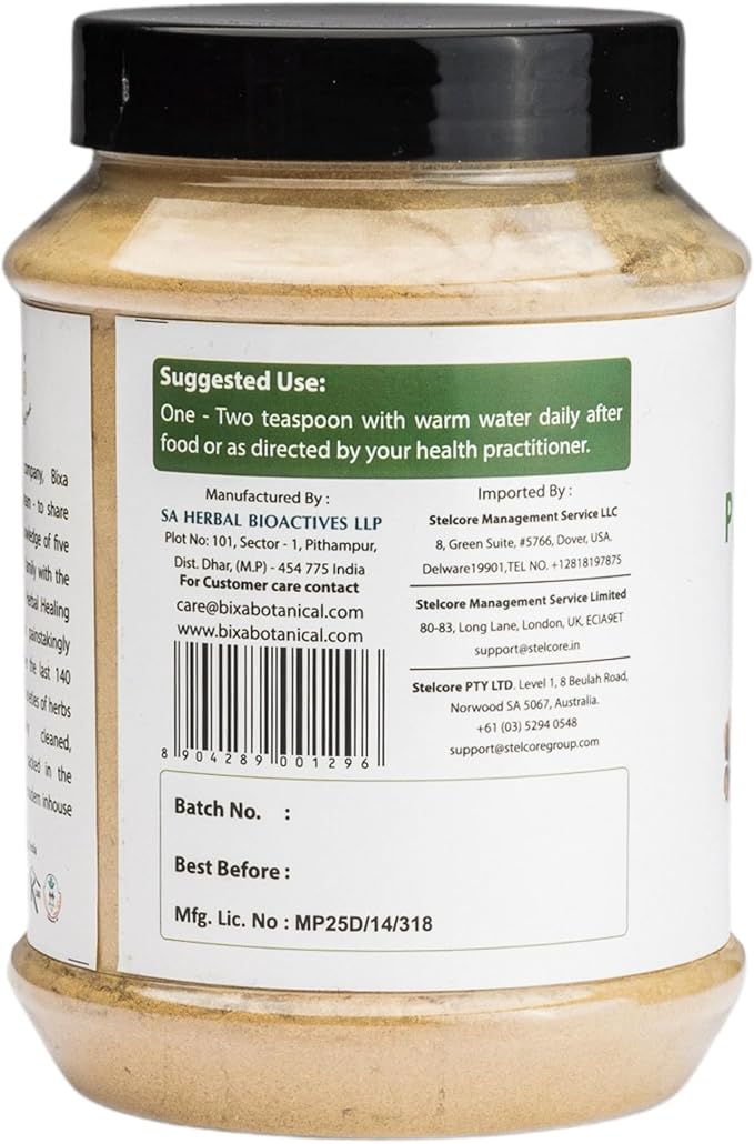 bixa BOTANICAL Punarnava Powder, Boerhavia Diffusa – Supports Kidney Detox and Liver Health – Steam Treated, Vegan, Non-GMO, 100% Pure Ayurvedic Herbal Supplement, 16 Oz