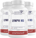 Lymph MD - Lymphatic Drainage Supplement - Lymph System Support for Women & Men - with Bromelain, Echinacea, Burdock Root, Dandelion, Rutin, Kelp & More - Vegan, Gluten Free, Dairy Free - 180 Capsules