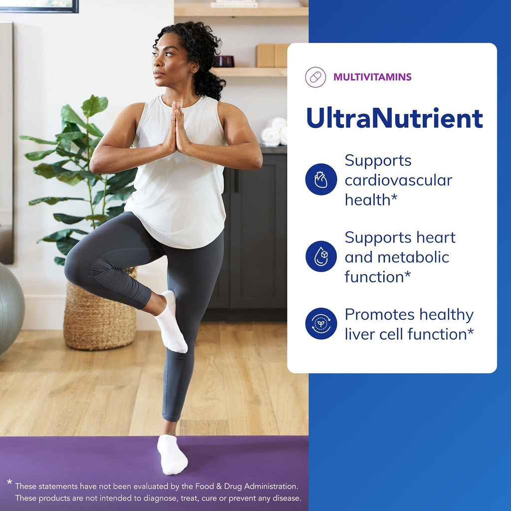 Pure Encapsulations UltraNutrient - Minerals & Multivitamins - Supports Liver & Heart Health* - Supplement for Antioxidants - with Vitamin C, CoQ10 & More - Gluten Free - 360 Capsules