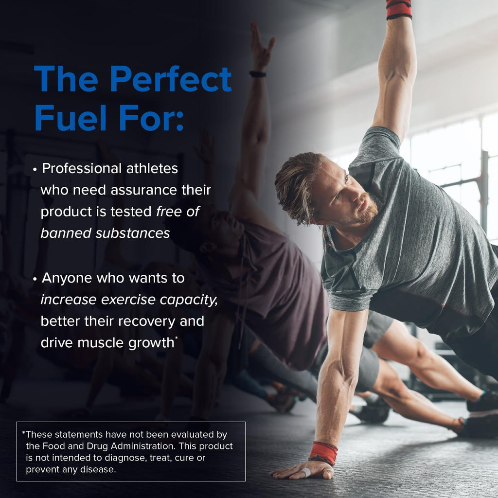 Creatine Monohydrate Powder - NSF Certified for Sport Creatine Supplement to Support Muscle Recovery, Pre + Post Workout Strength and Energy (1 lb / 90 Servings)