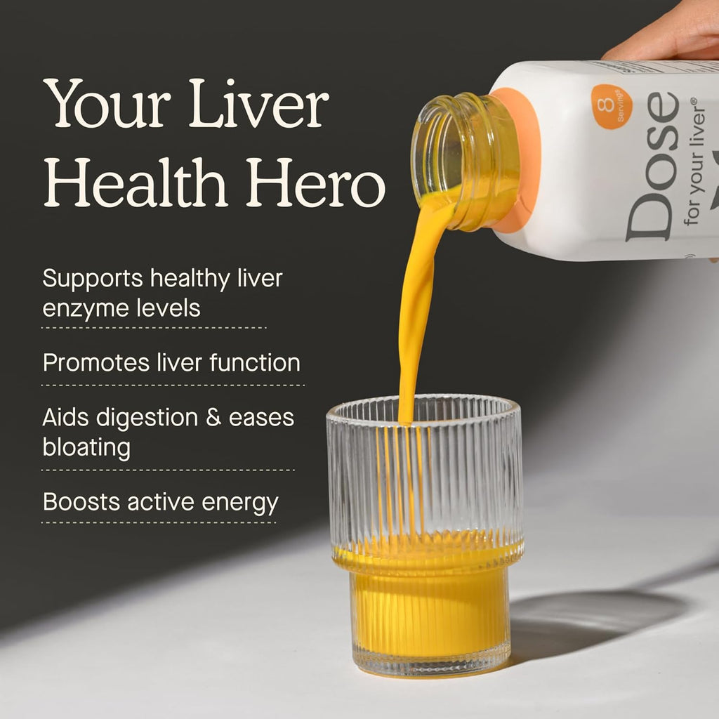 for Your Liver Cleanse Detox & Repair, Organic Milk Thistle Supplement with Turmeric, Dandelion, Ginger, and Orange, Promotes Optimal Liver Function,16oz Bottle, 3 Pack (3 Weeks Supply)