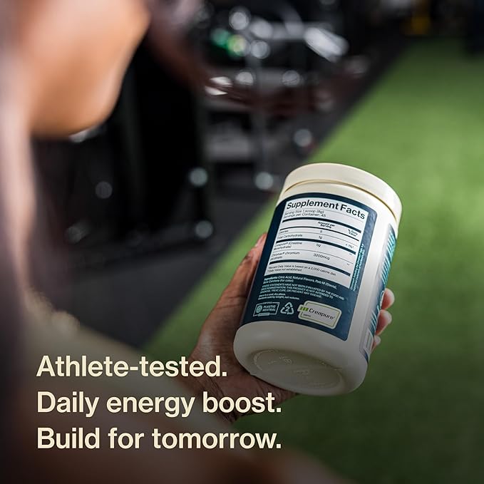 PURIST Protein Creapure Creatine Plus Monohydrate | Workout Powder Supplement | Women Men Muscle Strength Energy Recovery | Clean Nutrition | NSF Certified | Contains Sugar Free Stevia (Peach Mango)