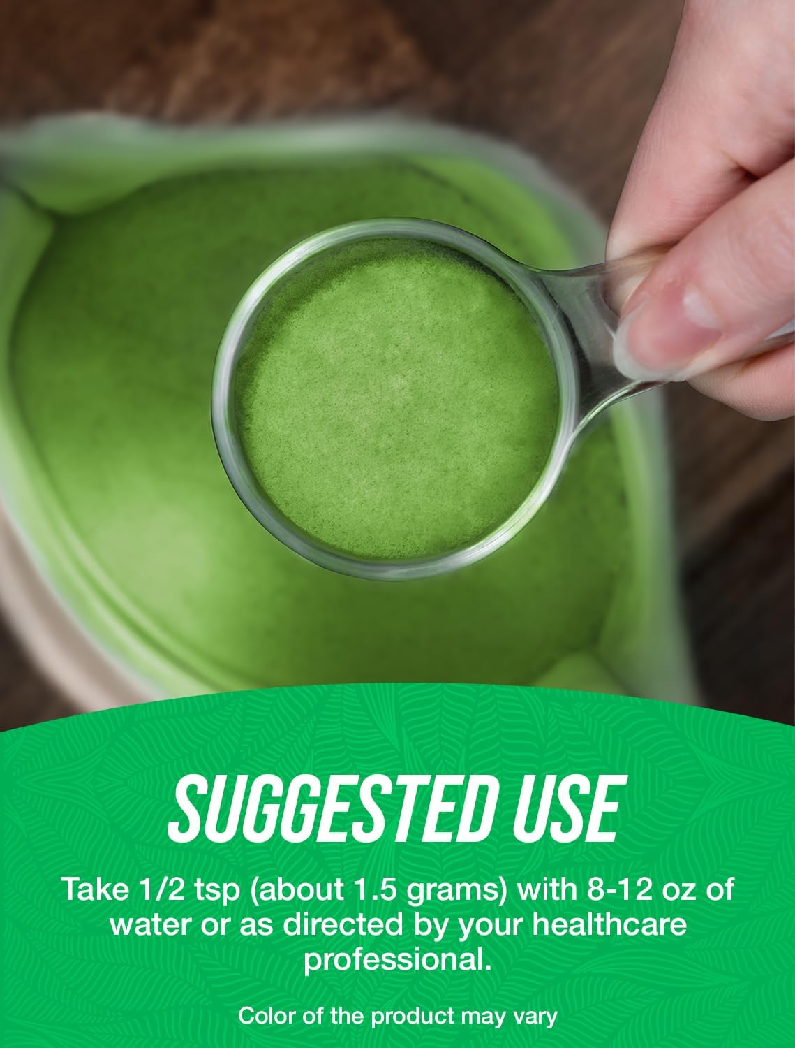 BulkSupplements.com Organic Wheatgrass Powder - Organic Super Greens Powder, Superfoods Supplement - Vegan & Gluten Free, 1.5g per Serving, 1kg (2.2 lbs) (Pack of 5)