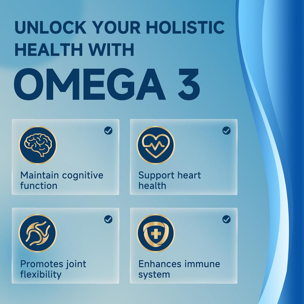 ZEBORA Triple Strength Omega-3 Fish Oil 2000mg – rTG Omega 3 Ultra High-Potency – Supports Heart, Brain, Eye, Skin & Immune Health – Fatty Acids EPA, DHA & DPA, 120 Softgels