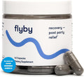 Flyby Recovery Supplement - All The Hang, Without The Over!™ - with Milk Thistle, Vitamin C, Activated Charcoal, and Apple Cider Vinegar - Pre & Post Drinking Formula (40 Count)