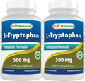 Best Naturals L-Tryptophan 500 mg 120 Capsules (120 Count (Pack of 2))