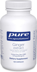 Pure Encapsulations Ginger Extract | Supplement to Support The Digestive, Musculoskeletal, and Cardiovascular Systems* | 120 Capsules