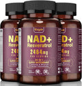 NAD Resveratrol Supplement 2464mg, Liposomal NAD Supplement with Resveratrol for Women and Men, NAD Plus Boosts NAD+ Levels, Energy Anti-Aging, 3Pack
