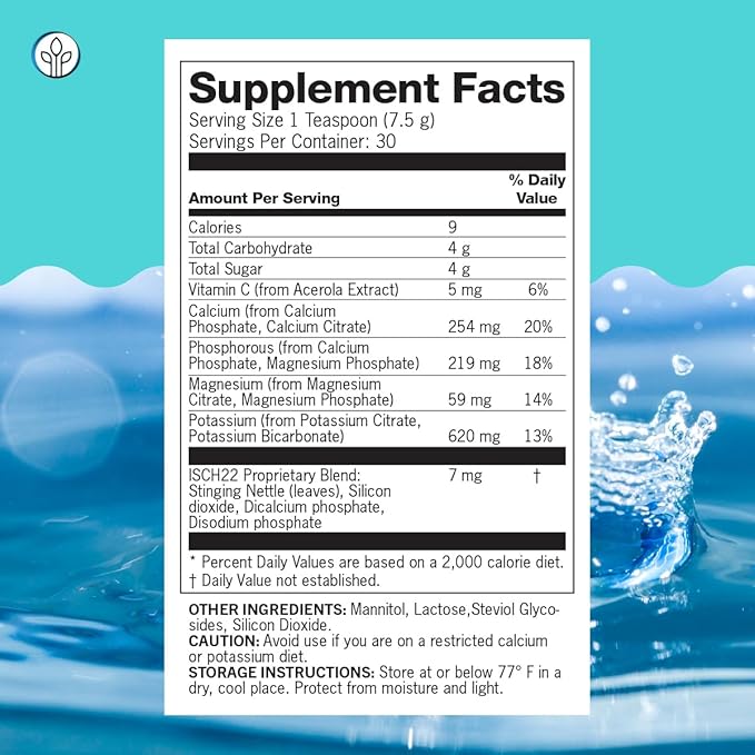 HydraAlka+ Premium Alkalizing Supplement | Beats Acid & Non-Chronic Heartburn | Hydrates with Electrolytes | Supports pH Balance, Muscle Recovery & Bone Health | 30 Servings, 3 Flavors