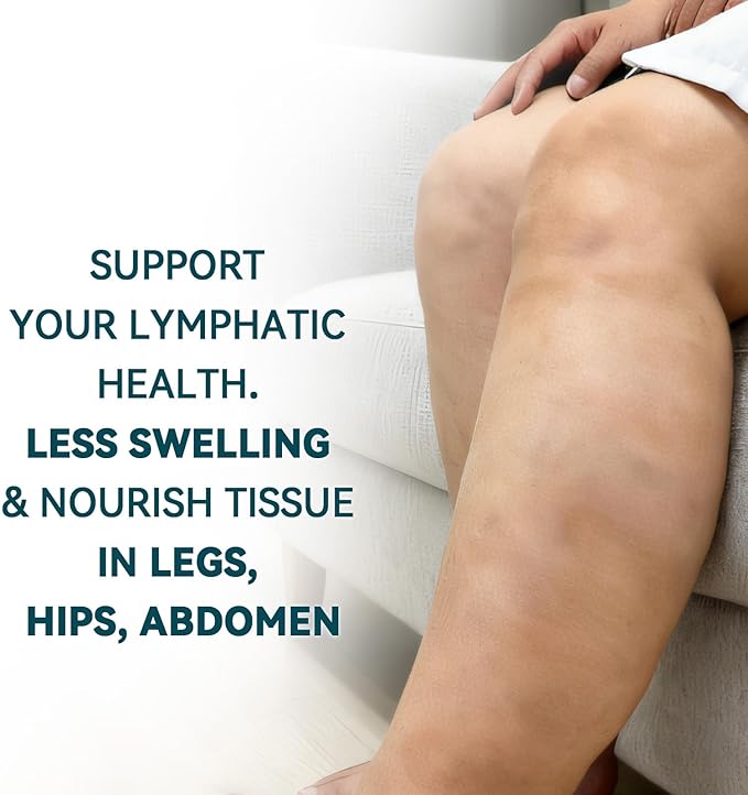 iMATCHME Lymphatic Drainage Supplements for Lymph System Support, Detox & Cleanse, Liver Health,Fluid Balance, Immune Support, Natural Herbal Blends with Echinacea, Liposomal Glutathione, 60 Capsules