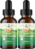 Natures Craft Liquid Multivitamin for Kids Immunity Support - Yummy Toddler Multivitamin Supplement with a C D3 E B6 and D3 Liquid Vitamins for Kids of All Ages - High Absorption (2 Pack)