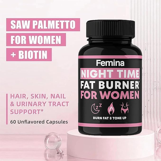 Nighttime Advanced Formula - Time Maximum Strength Health & Wellness, Night Time Capsules for Women, Premium Support Supplement