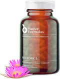 Restore 3 Proteolytic Enzyme & Spore Probiotic Blend Supplement - 60 Capsules - Advanced Biofilm Disruption Aid - Support GI Health, Fibromyalgia, Gut Flora, Muscle