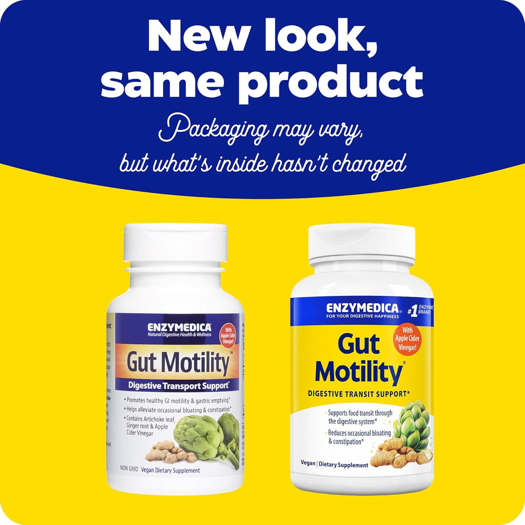 Enzymedica, Gut Motility, Digestive Transport Support, 30 Count