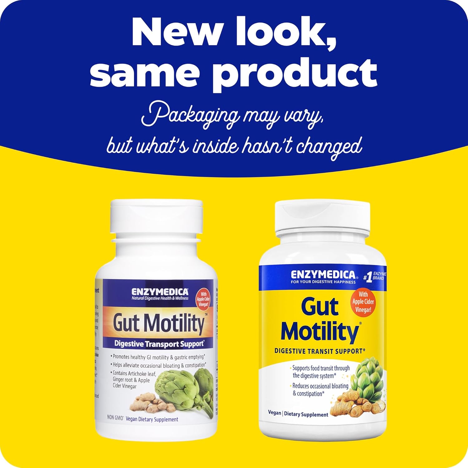 Enzymedica, Gut Motility, Digestive Transport Support, 30 Count