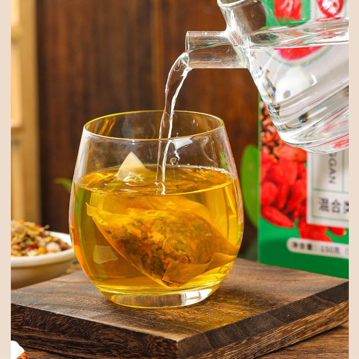 Liver Detox Tealiver, Liver Detox Cleanse Tea,Chrysanthemum Cassia Seed Tea,LiverTea Formula Chrysanthemum,Te De Higado Crisantemo,Te Chino Para Limpiar El HíGado Graso (30PC)