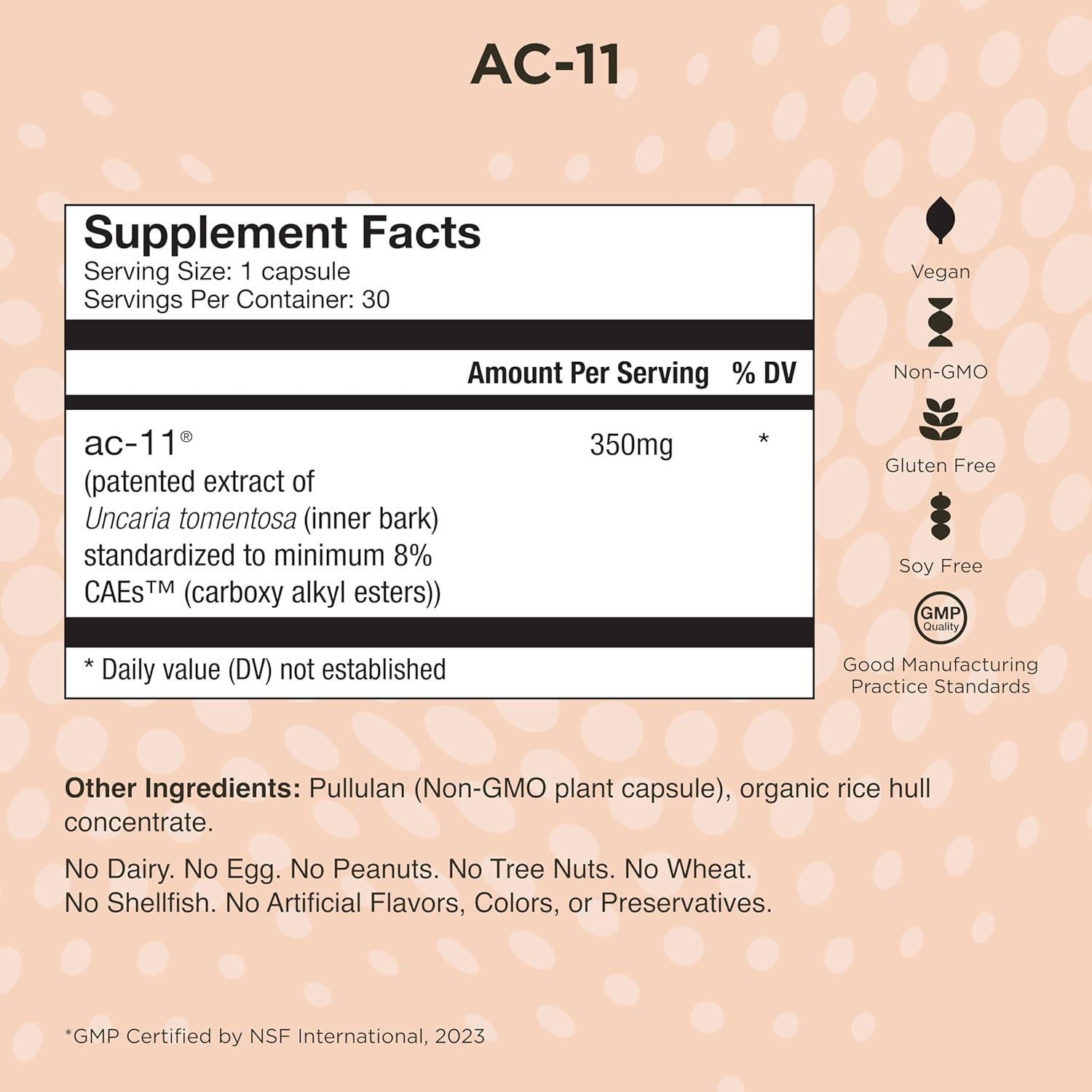 Healthycell Telomere Length + AC-11 | DNA Repair Supplements for Anti-Aging and Cell Health