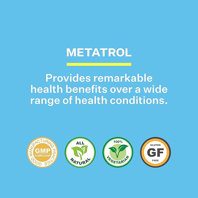 American BioSciences Metatrol Fermented Wheat Germ Extract - Immune & Mitochondria Support for Renewed Vitality & Enhanced Energy - Gluten Free - 30 Vegetarian Capsules, 41mg