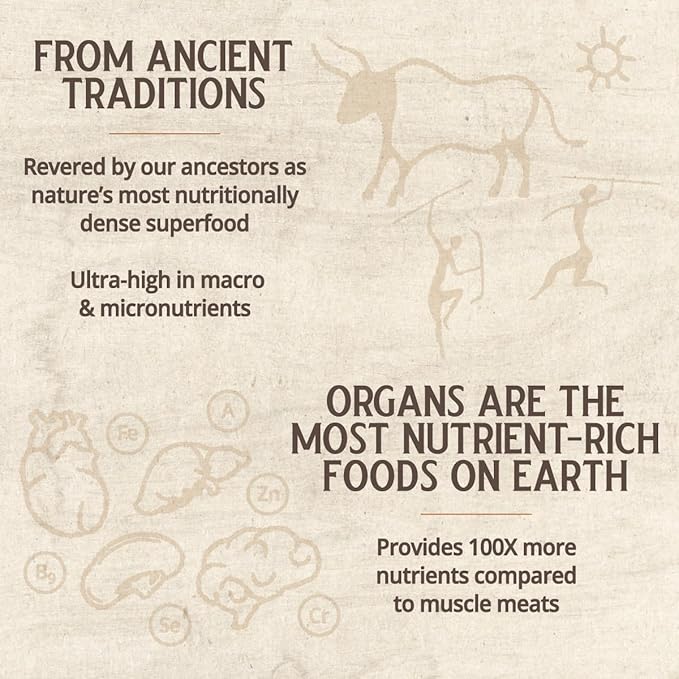 Grass Fed Bovine Kidney Capsules 3000mg | Whole Food Kidney Support Supplement from Pasture-Raised New Zealand Beef Organs | Non-GMO, Hormone-Free, Nutrient-Dense, 30 Servings