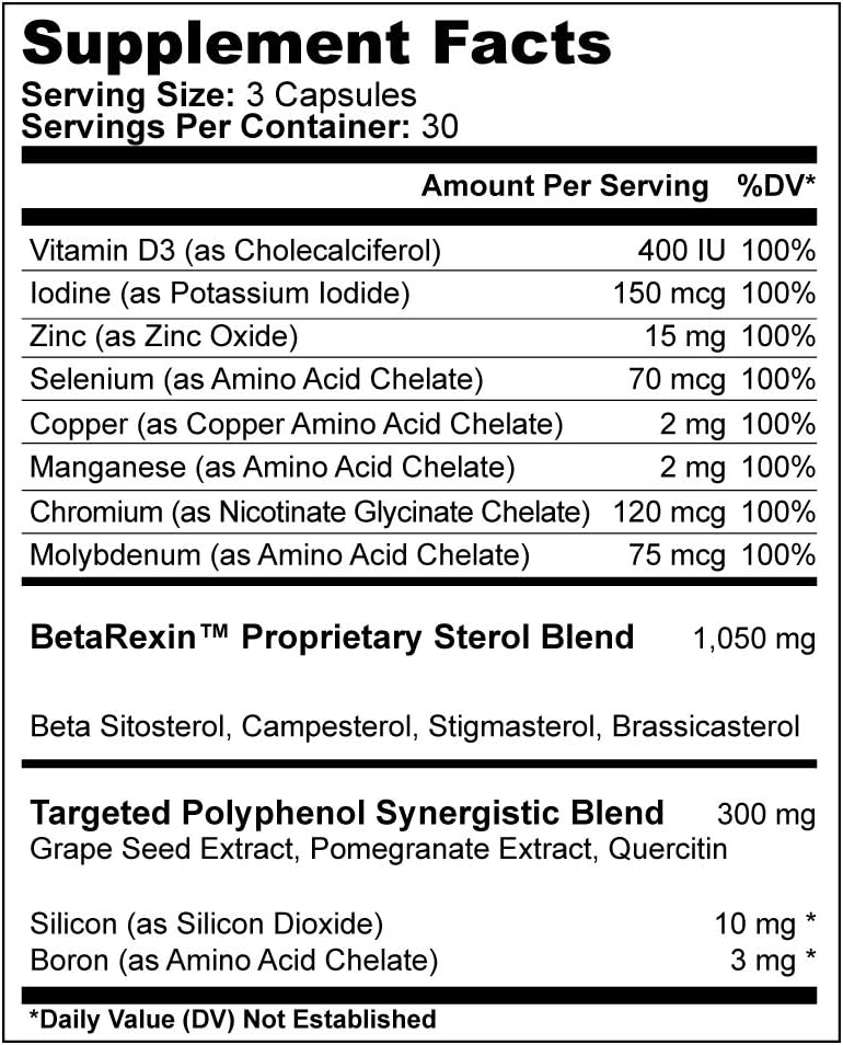 Multiphase Prostate Supplement Capsule -3 Bottles- Featured on Larry King Investigative TV Show - Over 1 Million Sold - End Nighttime Bathroom Trips, Urgency, Frequent Urination.