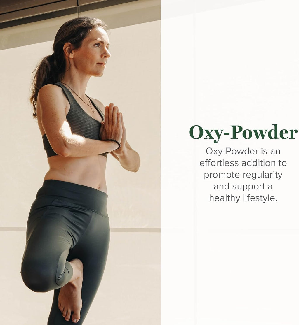 Global Healing Oxy-Powder Colon Cleanse, Constipation Relief for Women & Men, Magnesium Oxide Colon Cleanser & Detox for Weight Loss, Gut Cleanse Detox for Women and Men
