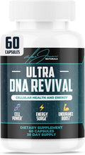 NAD+ Support Supplement | Ultra DNA Revival Formula | Cellular Energy & Wellness Support | Premium NMN + Resveratrol Blend | Vegan Capsules | 60 Count