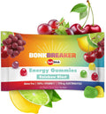SaltStick Energy Gummies with Electrolytes, 10 Packs of Rainbow Blast, Easy to Chew Electrolyte Gummy, Energy Chews That Taste Great. 10 Packs, 80 Gummies