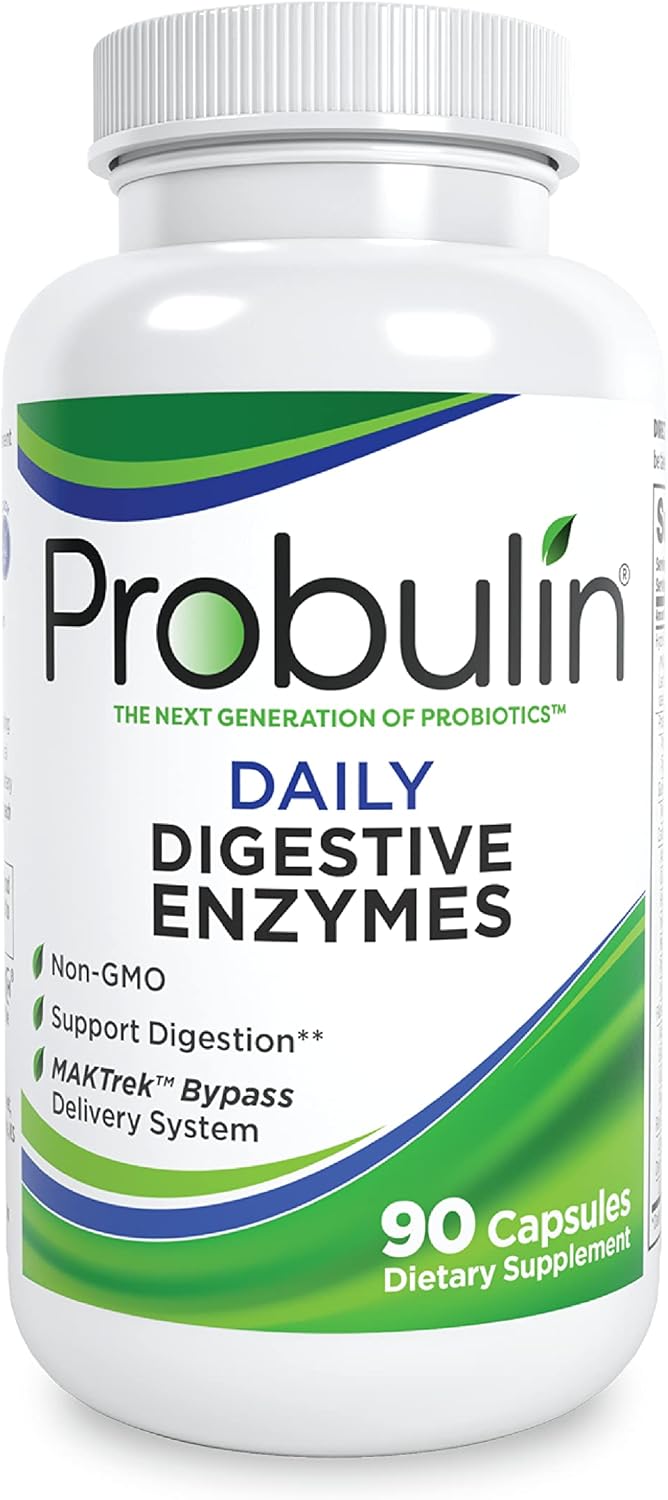 Probulin Daily Digestive Enzymes, 90 Capsules