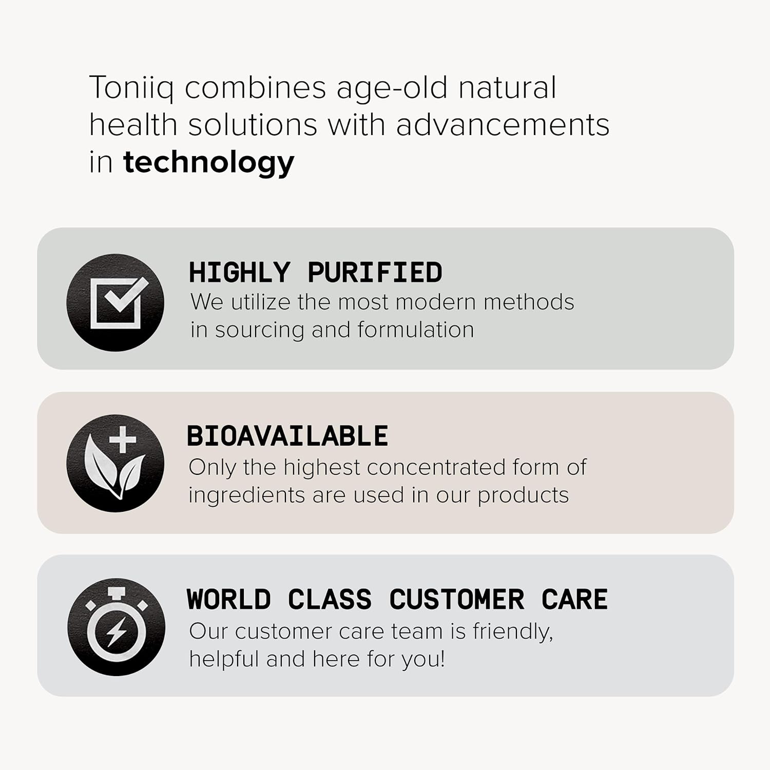 Toniiq 99%+ 20mg Supplement - Ultra High Purity PQQ 20mg Concentrated Formula - PQQ 20 mg 120 Capsules - Pyrroloquinoline Quinone Supplement - 1 Capsule Serving - Vegetarian Capsules