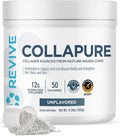 Revive MD CollaPURE Collagen Peptides Powder for Women & Men, Unflavored - Type I & Type III Grass-Fed Collagen Supplements for Hair, Skin, Nails, Bones & Joint Health - No Fillers (30 Servings)