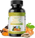 Menopause Supplements for Women - Black Cohosh & Ashwagandha for Hot Flashes, Night Sweats, Mood Swings, Hormonal Balance Support,10 Billion CFU Probiotic - 120 Capsules Vegan Gluten-Free