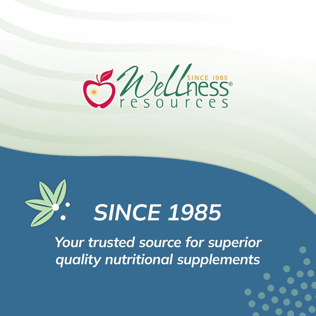 Wellness Resources I3C + DIM for Healthy Estrogen Metabolism, Detoxification (60 Capsules) - 300mg I3C + 100mg DIM - Vegan, Gluten-Free