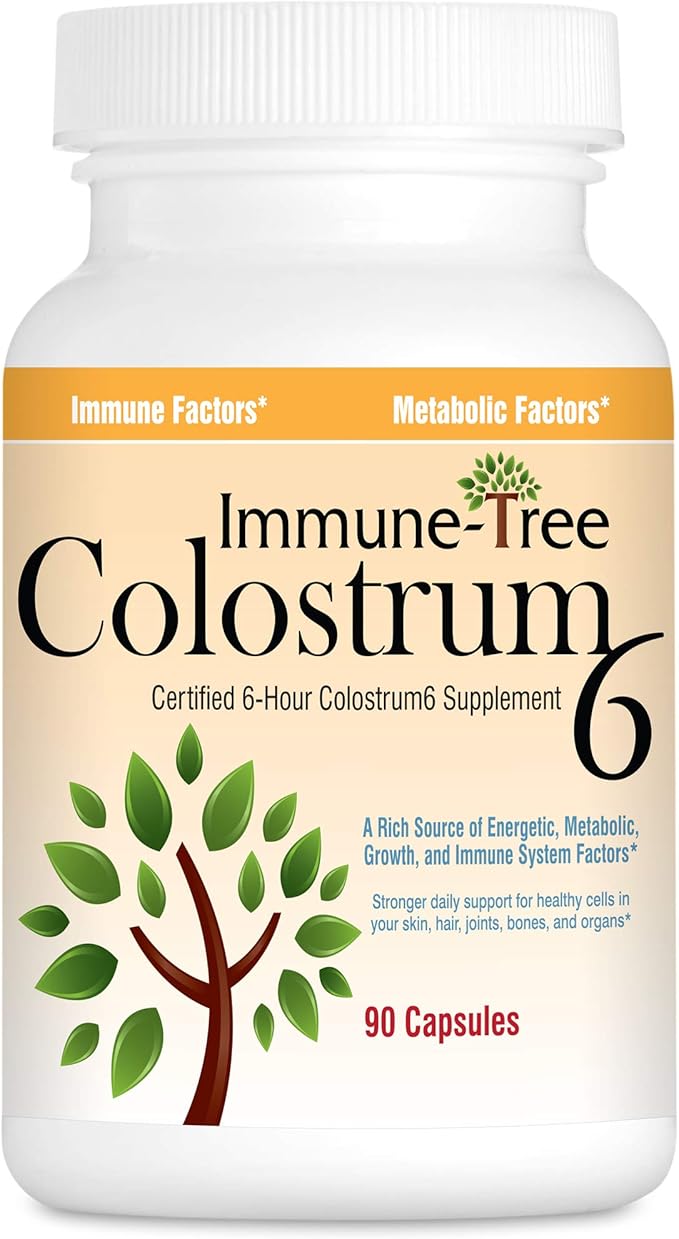 100% Pure Bovine Colostrum (Grass-Fed) | High IgG for Immune Support & Gut Health | Anti-Aging | Colostrum Supplement for Adults & Kids | 90 Capsules | 30 Servings