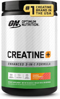 Optimum Nutrition Creatine Monohydrate Plus Powder, Orange Passionfruit Flavored Creatine Performance Blend With Electrolytes for Hydration, Added Vitamins, 80 Servings, 720 Grams (Packaging May Vary)