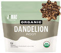 J Mac Botanicals Organic Dandelion Root (8 oz) unroasted, herb for tea and other infusions, Packaged in the USA, Certified USDA Organic